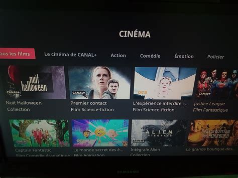 mauvaise qualité films à la demande canal